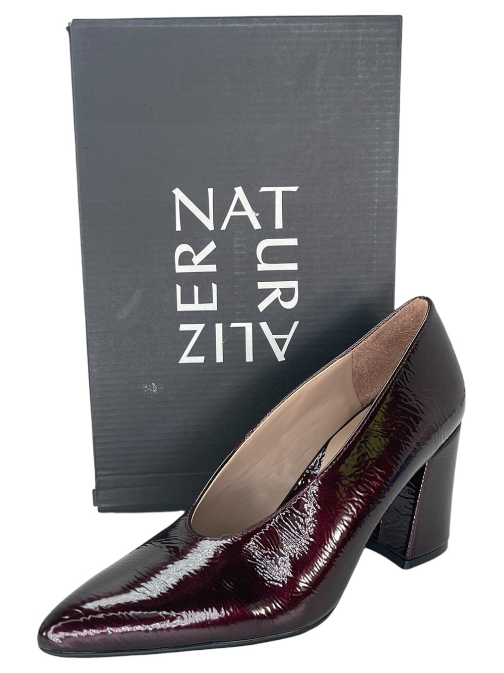 Naturalizer Perry Wine Slip On Womens Heels Size 6.5M - Picture 12 of 12